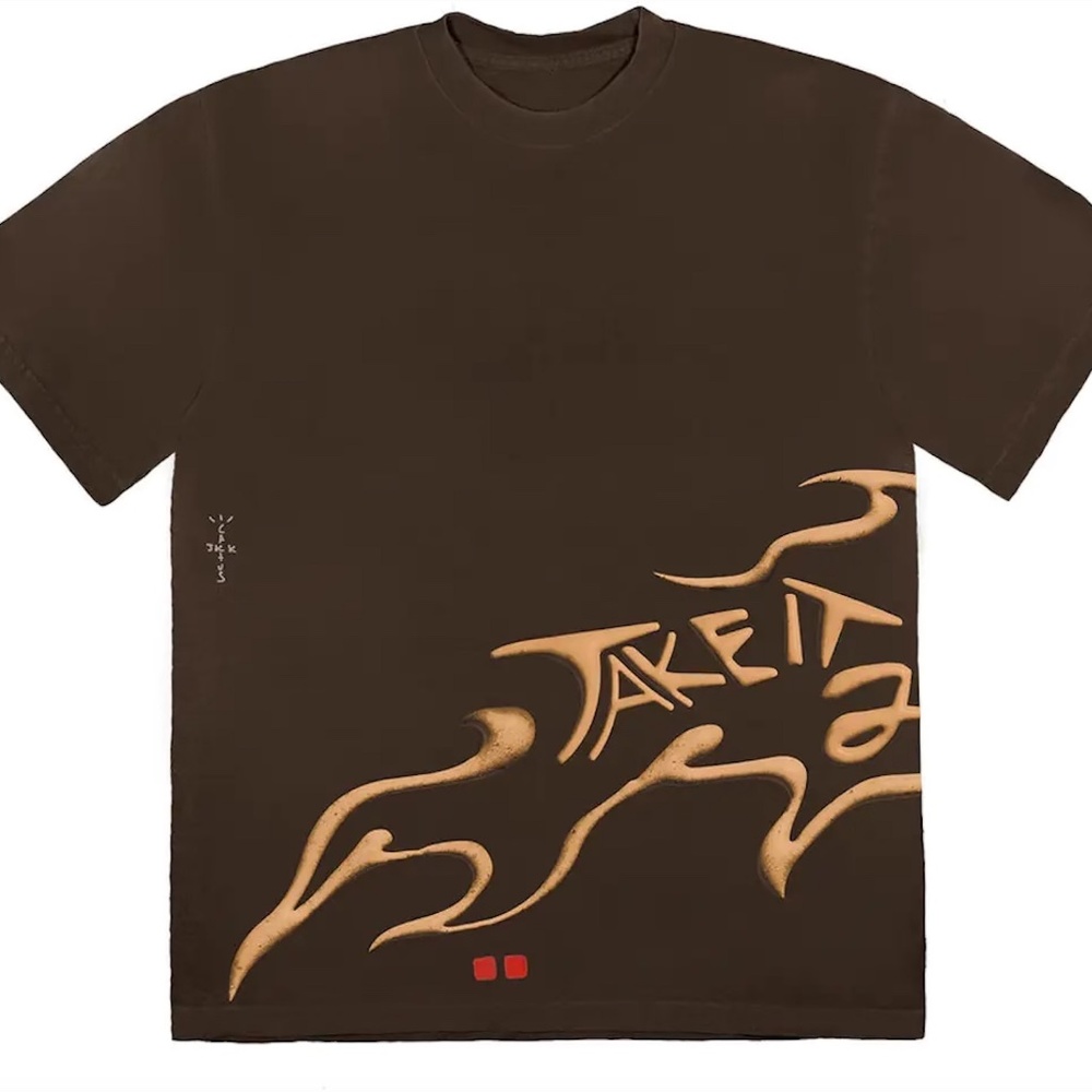Cactus Jack by Travis Scott - 2 The Max Tee 'Brown'